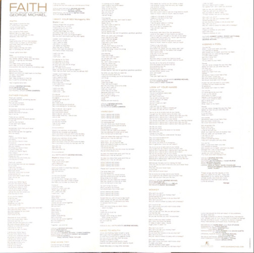Виниловая пластинка GEORGE MICHAEL "Faith" (RED/BLACK 2LP) 