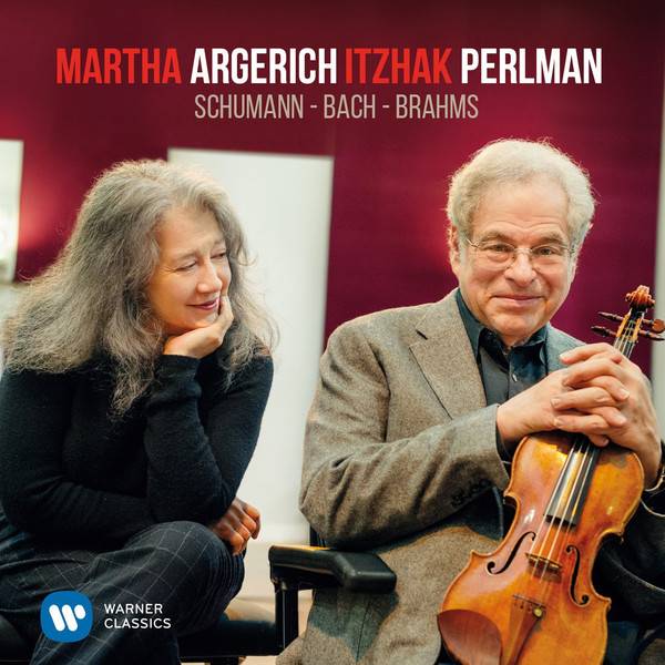 Пластинка MARTHA ARGERICH & ITZHAK PERLMAN "Schumann, Bach, Brahms" (LP) 