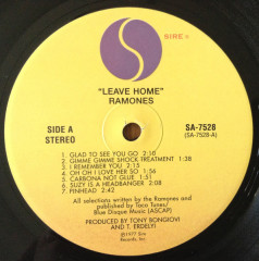 RAMONES &quot;Leave Home&quot; (LP)