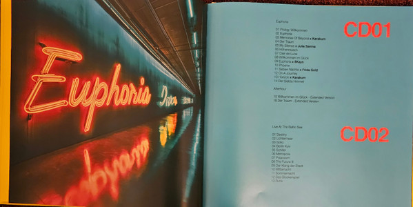 Бокс-сет SCHILLER "Euphoria" (2 CD+2 Blu-Ray+Picture LP) 