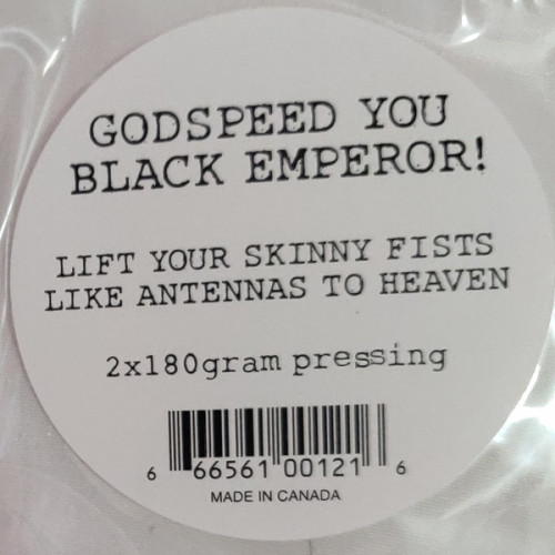 Виниловая пластинка GODSPEED YOU BLACK EMPEROR "Lift Your Skinny Fists Like Antennas To Heaven" (2LP) 
