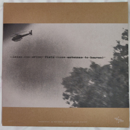 Виниловая пластинка GODSPEED YOU BLACK EMPEROR "Lift Your Skinny Fists Like Antennas To Heaven" (2LP) 