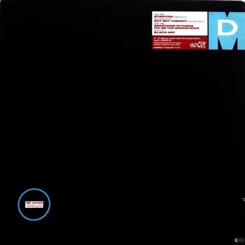 Виниловая пластинка DEPECHE MODE "Stripped (Highland Mix)" (NM INT 126.835 BLUE LP)