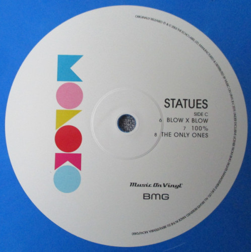 Виниловая пластинка MOLOKO "Statues" (BLUE 2LP NM)