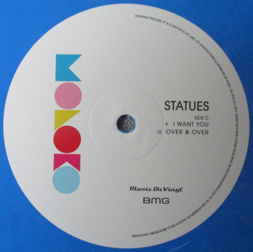 Виниловая пластинка MOLOKO "Statues" (BLUE 2LP NM)