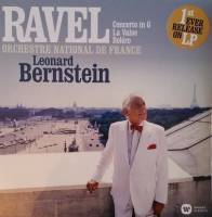 RAVEL & LEONARD BERSTEIN "Concerto In G / La Valse / Bolero" (LP)