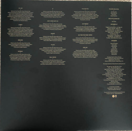 Виниловая пластинка IMAGINE DRAGONS "Mercury - Act 1" (LP) 