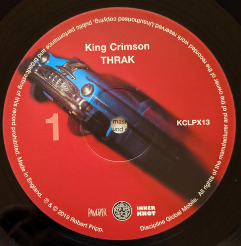 Виниловая пластинка KING CRIMSON "THRAK" (2LP) 