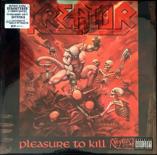 Виниловая пластинка KREATOR "Pleasure To Kill" (2LP) 