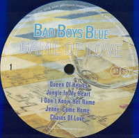 BAD BOYS BLUE "Game Of Love" (BLUE LP)