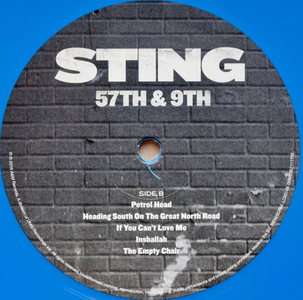 Виниловая пластинка STING 
