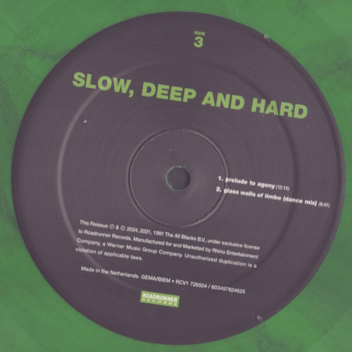 Виниловая пластинка TYPE O NEGATIVE "Slow, Deep And Hard" (COLORED 2LP) 