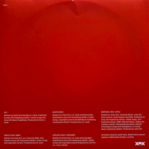 Виниловая пластинка CHARLI XCX "Number 1 Angel" (RED LP) 