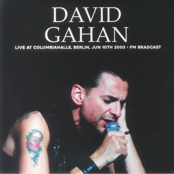 Виниловая пластинка DAVID GAHAN "Live At Columbiahalle Berlin June 10 2003" (LP) 