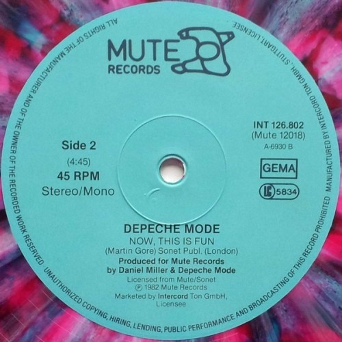 Виниловая пластинка DEPECHE MODE "See You" (NM INT 126.802 RED LP)