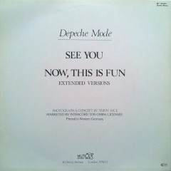 DEPECHE MODE "See You" (NM INT 126.802 RED LP)