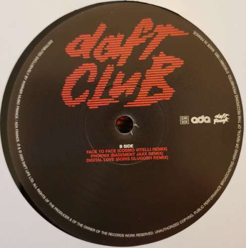 Виниловая пластинка DAFT PUNK "Daft Club" (ADA 2LP)