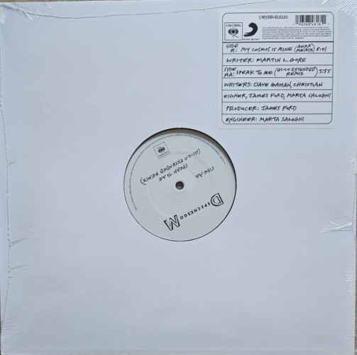 Виниловая пластинка DEPECHE MODE "My Cosmos Is Mine / Speak To Me Remixes" (LP)