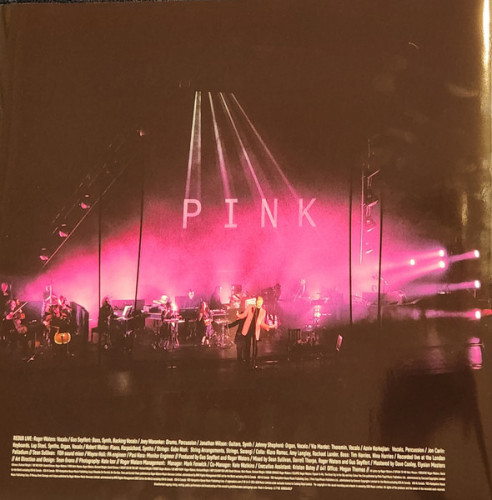 Виниловая пластинка ROGER WATERS "The Dark Side Of The Moon Redux Live" (PINK LP) 