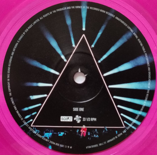 Виниловая пластинка ROGER WATERS "The Dark Side Of The Moon Redux Live" (PINK LP) 