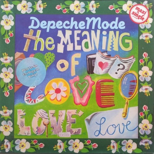 Виниловая пластинка DEPECHE MODE "The Meaning Of Love" (NM INT 126.805 YELLOW LP)