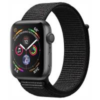 Apple Watch Series 4 GPS 40mm Space Gray Aluminum Case with Black Sport Loop