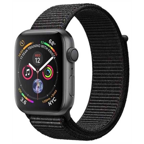 Умные часы Apple Watch Series 4 GPS 40mm Space Gray Aluminum Case with Black Sport Loop 
