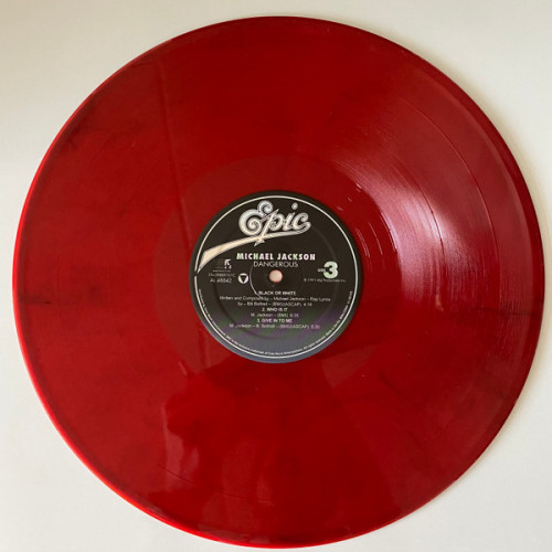 Виниловая пластинка MICHAEL JACKSON "Dangerous" (RED 2LP)