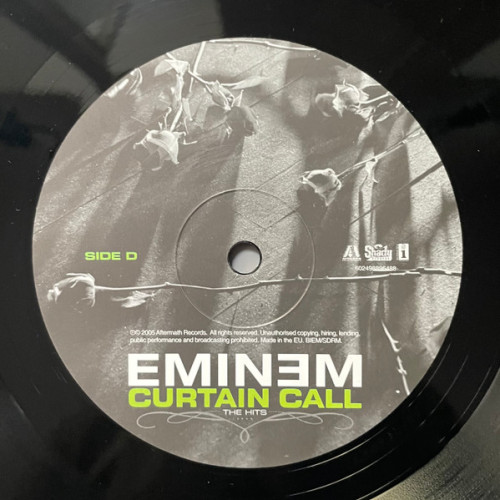 Виниловая пластинка EMINEM "Curtain Call - The Hits" (2LP)