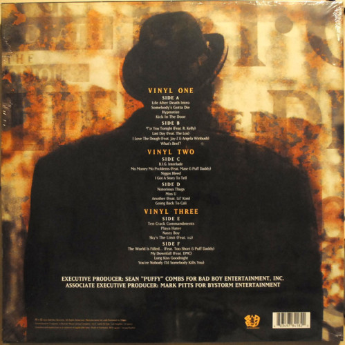 Виниловая пластинка NOTORIOUS BIG "Life After Death (25th Anniversary Of The Final Studio Album" (SILVER 3LP)