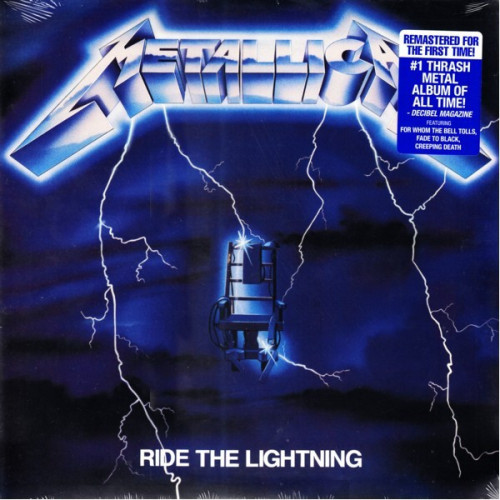 Виниловая пластинка METALLICA "Ride The Lightning" (LP)