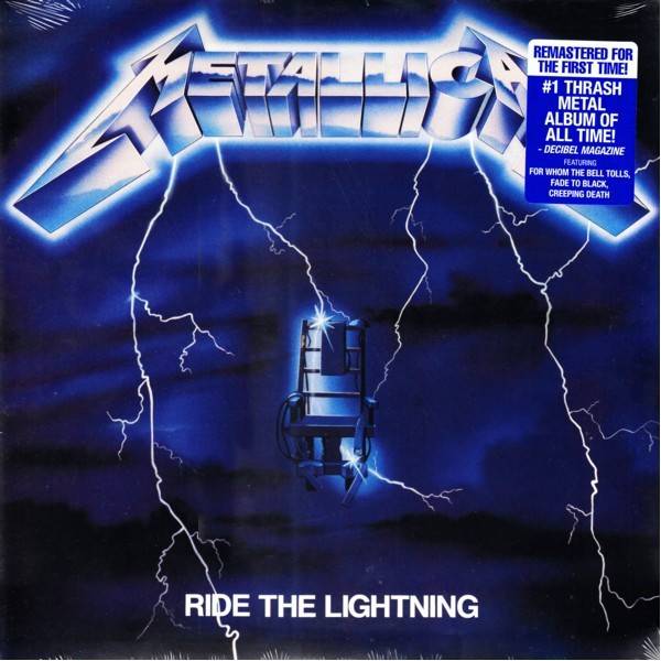 Пластинка METALLICA "Ride The Lightning" (LP) 