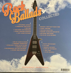 VARIOUS ARTISTS "Rock Ballads Collected" (RED 2LP)