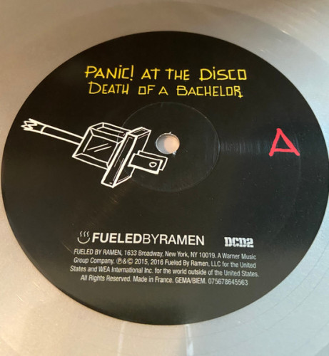 Виниловая пластинка PANIC AT THE DISCO "Death Of A Bachelor" (SILVER LP) 