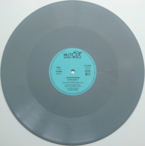Виниловая пластинка DEPECHE MODE "Love In Itself ∙ 3" (NM INT 126.816 GREY LP)