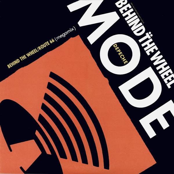 Виниловая пластинка Depeche Mode ‎"Behind The Wheel / Route 66 (Megamix)" (SIRE LP) 