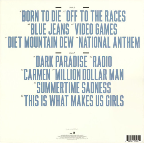 Виниловая пластинка LANA DEL REY "Born To Die" (LP) 