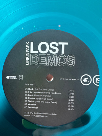 Виниловая пластинка LINKIN PARK "Lost Demos" (BLUE LP) 