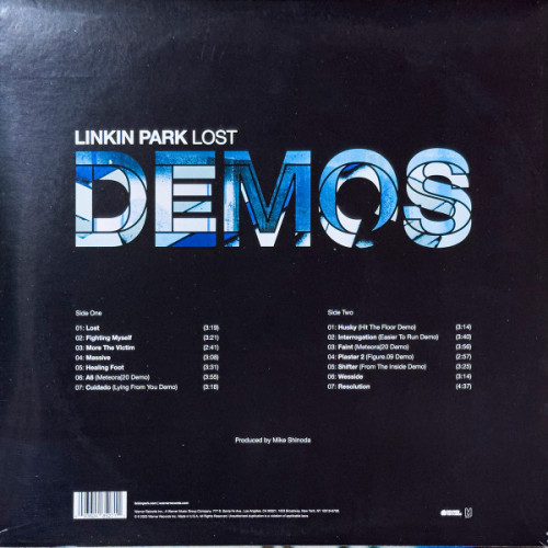 Виниловая пластинка LINKIN PARK "Lost Demos" (BLUE LP) 