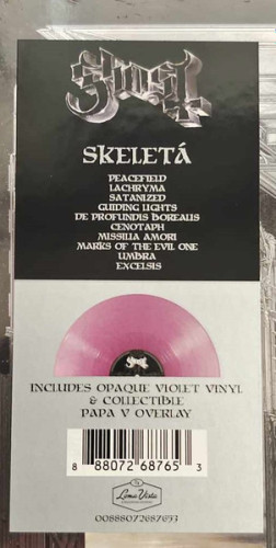Виниловая пластинка GHOST "Skeleta" (VIOLET LP) 