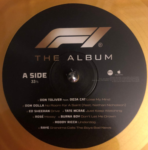 Виниловая пластинка VARIOUS ARTISTS "F1 The Album (Music From F1 The Movie)" (OST GOLD LP) 