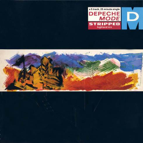 Виниловая пластинка Depeche Mode ‎"Stripped (Highland Mix)"  (MUTE 12BONG10 LP) 