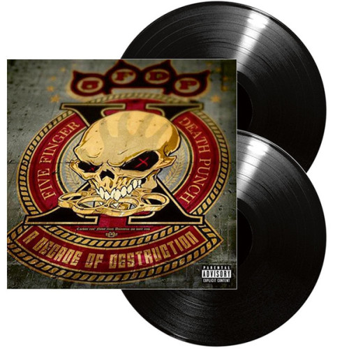 Виниловая пластинка FIVE FINGER DEATH PUNCH "A Decade Of Destruction" (2LP) 