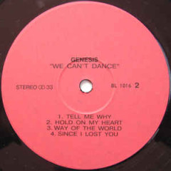 GENESIS &quot;We Cant Dance&quot; (NOTONLABEL NM LP)