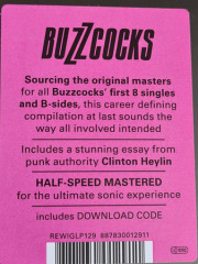 BUZZCOCKS "Singles Going Steady" (LP)
