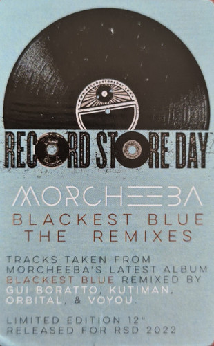 Виниловая пластинка MORCHEEBA "Blackest Blue - The Remixes" (RSD2022 LP)