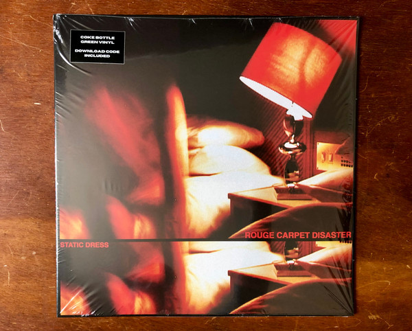 Виниловая пластинка STATIC DRESS "Rouge Carpet Disaster" (GREEN LP)