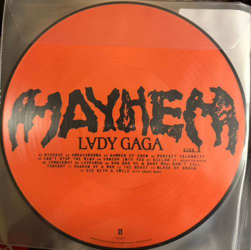 Виниловая пластинка LADY GAGA "Mayhem" (PICTURE 2LP) 