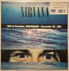 NIRVANA "Live At Paradiso, Amsterdam - November 25, 1991" (GREY LP)