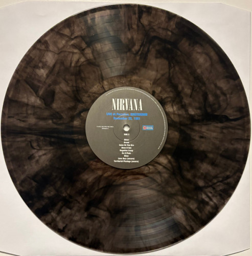 Виниловая пластинка NIRVANA "Live At Paradiso, Amsterdam - November 25, 1991" (GREY LP) 